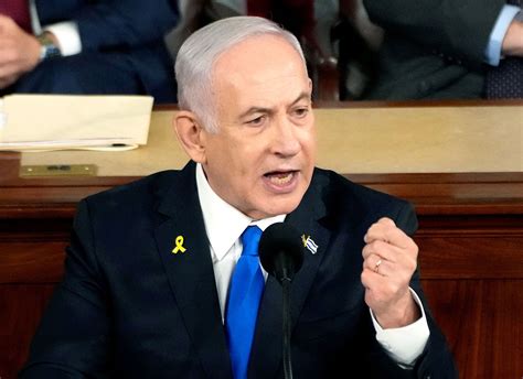 Photo Prime Minister Of Israel Netanyahu Visits Washington