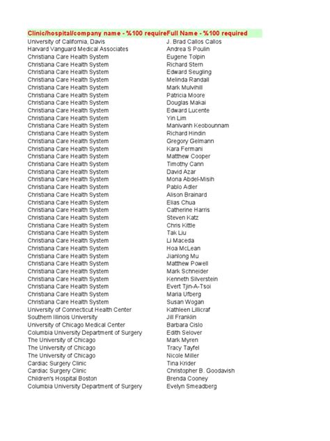 Physician Assistant 3Rd Batch 5000 Contacts Pdf Wellness