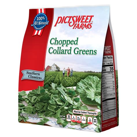 Pictsweet Farms Southern Classics Chopped Collard Greens Frozen 14 Oz Walmart Com