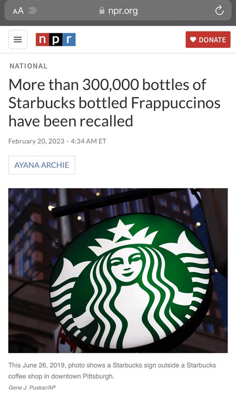 Pieces Of Glass In Starbucks Frappuccinos R Wallstreetbetser