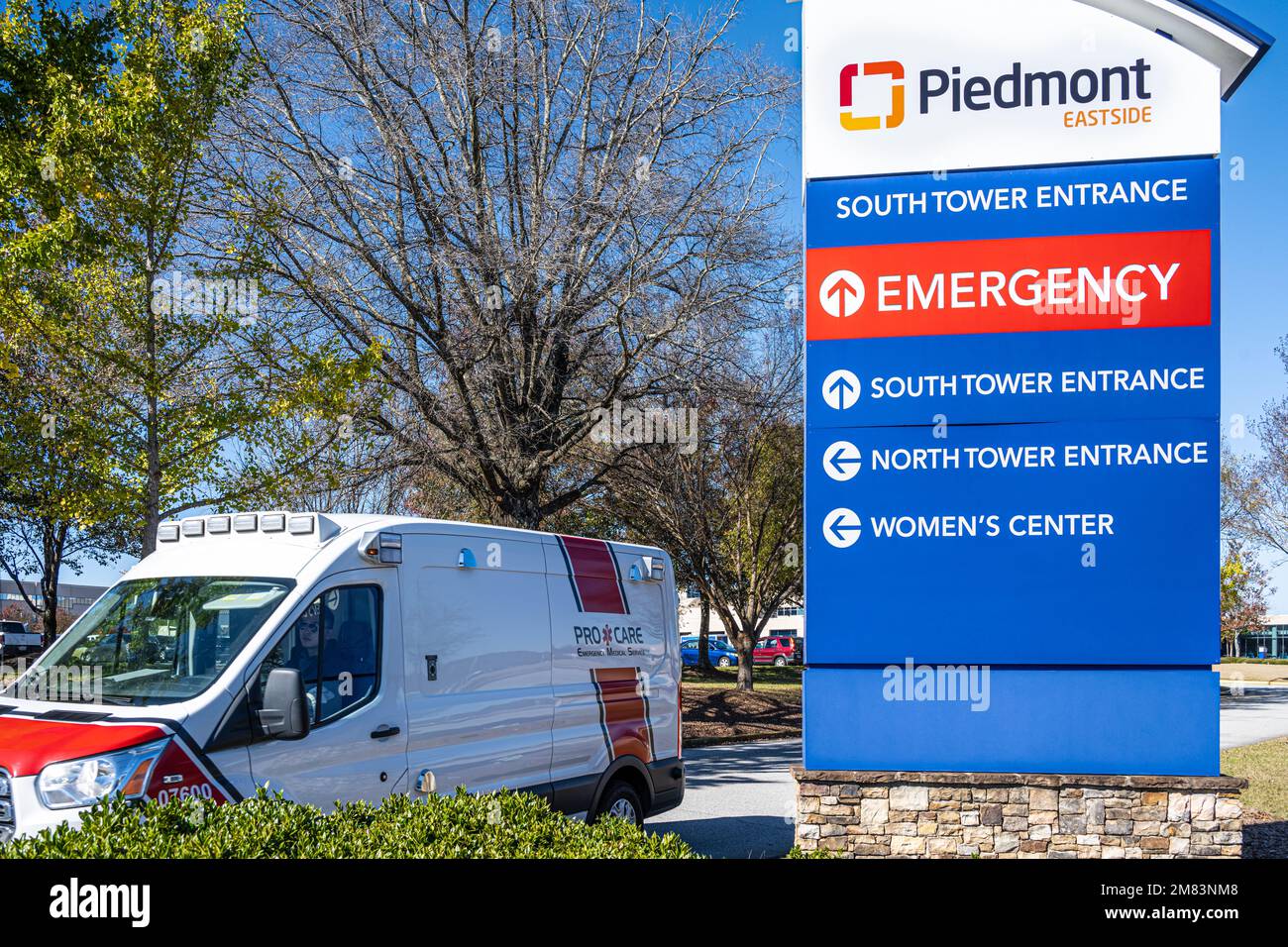 Piedmont Eastside Entrance Sign Hi Res Stock Photography And Images Alamy