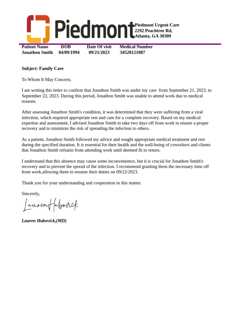 Piedmont Henry Primary Care Office Opens In Fairview Urgent Care News