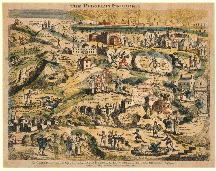 Pilgrim S Progress Maps The Good Book Blog Biola University