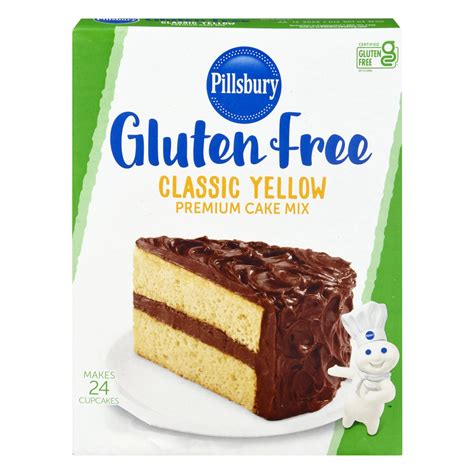 Pillsbury Gluten Free Classic Yellow Cake Mix Shop Baking Mixes At H E B