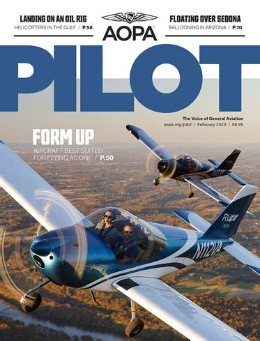 Pilot Magazine Aopa Pilot Magazine Aopa