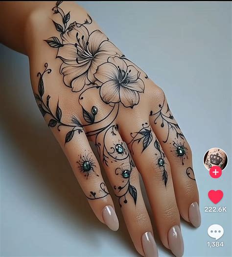 Pin By Amie Levesque Lortie On Tattoos Pretty Hand Tattoos Girly