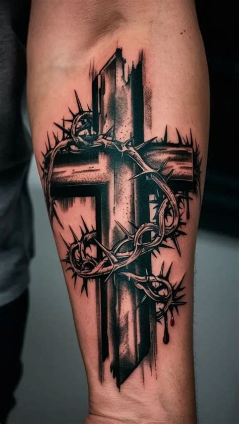 Pin By Brandi Mays On Tattoo Tattoos For Guys Cross Tattoo For Men Cross Tattoo