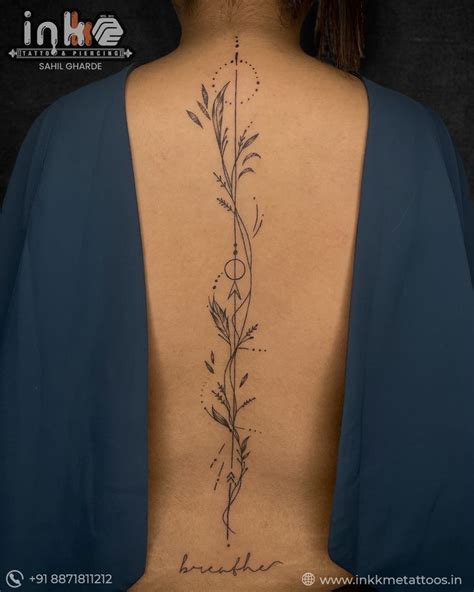 Pin By Jeanne Macgyver On Tattoo Ideas Spine Tattoos For Women