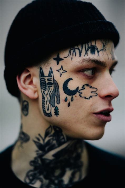 Pin By Jordan On Tattoos Facial Tattoos Face Tattoos Cool Face Tattoos