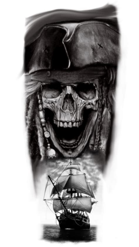Pin By Neill Gooding On Tatuajes Masculinos Pirate Skull Tattoos