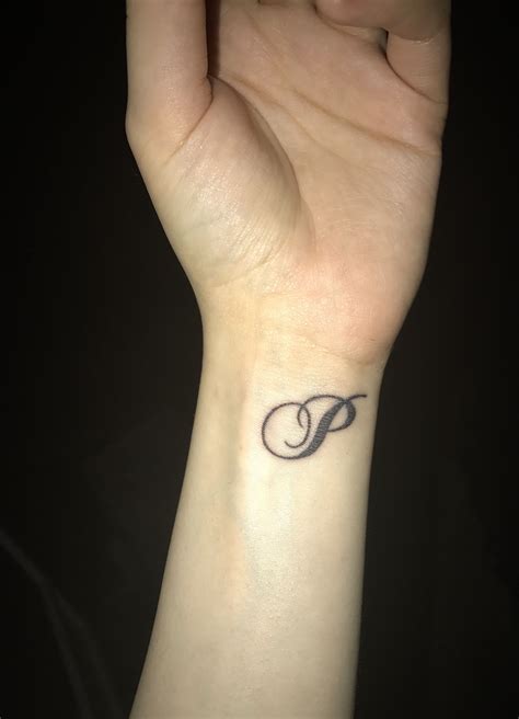 Pin P Tattoo
