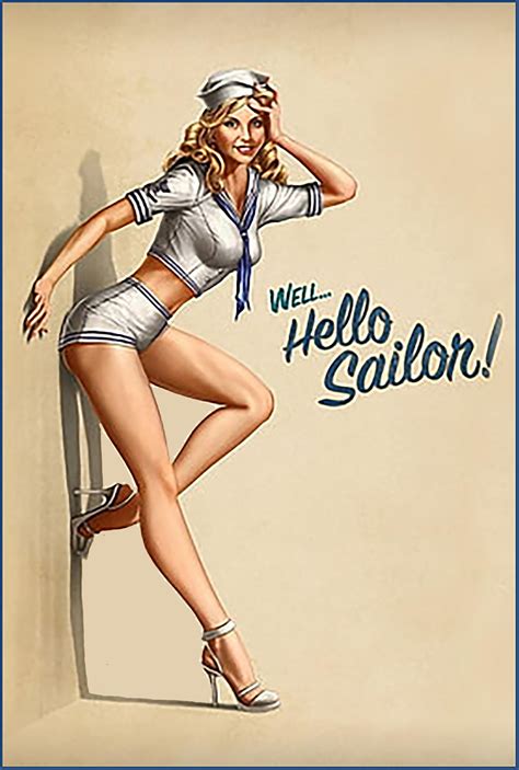 Vintage Pin Up Girls