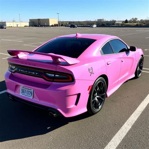 Pink Hot Rod Hellcat Cancer Demon Pink Hot Rod Hellcat Cancer Demon