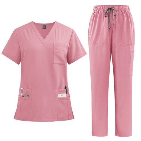 Pink Medical Scrubs