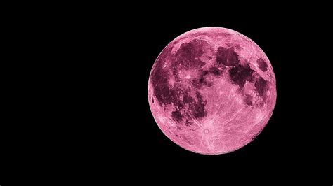 Pink Moon Wallpaper
