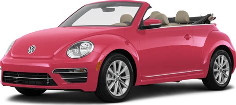Discover the Charm of a Pink Volkswagen Beetle Convertible