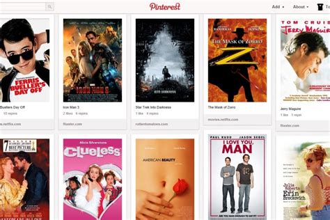 Pinterest Partners With Netflix Flixter Rotten Tomatoes