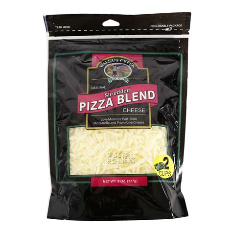 Pizza Blend Shredded Wc 8 Oz Walnut Creek Foods