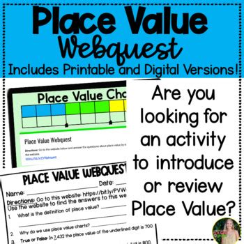 Place Value Create Webquest
