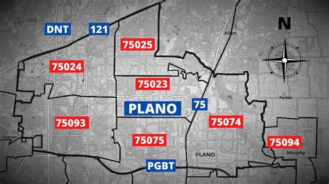 Plano Zip Codes Map At Annabelle England Blog