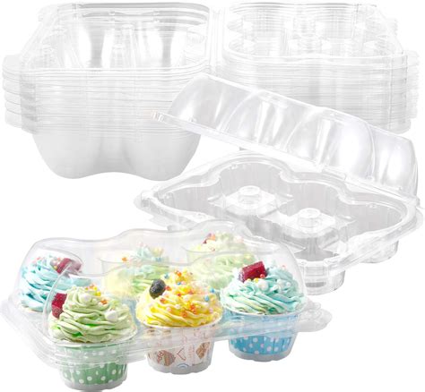 Plastic Cupcake Containers With Lids At Alex Cruz Blog