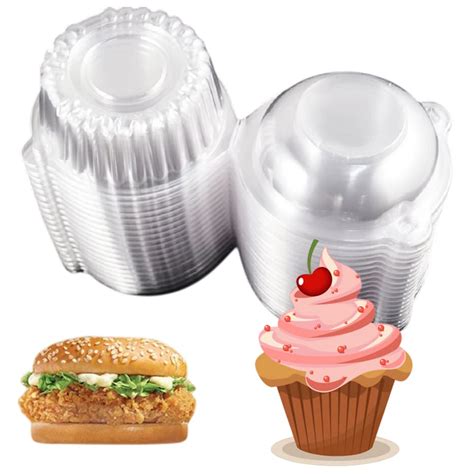 Plastic Cupcake Domes