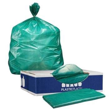 Plasticplace 12 16 Gallon Trash Bags Green 250 Count Target Plasticplace 12 16 Gallon Trash Bags Green 250 Count Target