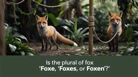 What Is the Plural of Foxen? Your Complete Guide