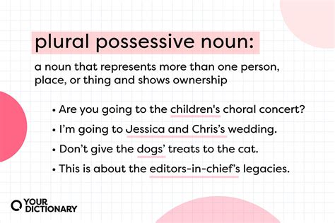Plural or Possessive Nouns Guide