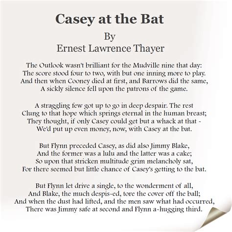 Casey at the Bat Poem: Uncovering Timeless Sports Brilliance