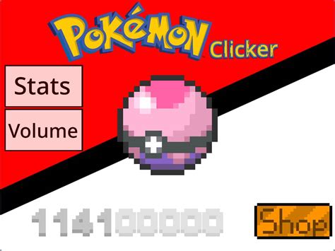 Pokemon Clicker Scratch Game
