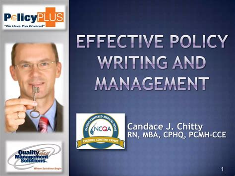 Policyplus Webinar Effective Policy Writing And Management Ppt