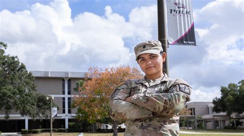 Polk State Business Student To Become First Graduate Of Rotc Program