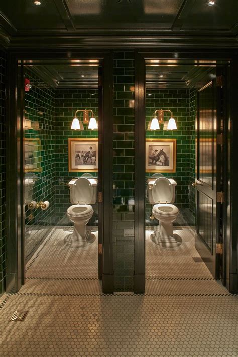 Polo Bar Nyc New York Alfredo Paredes Restaurant Bathroom Bar