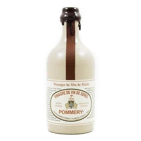 Pommery Sherry Vinegar Crock 16 9Oz Monsieur Marcel Gourmet Market