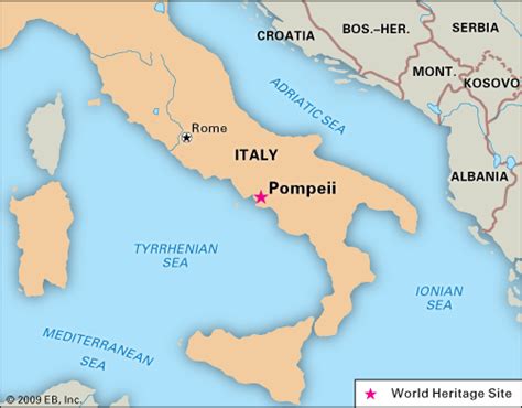 Pompeii History Volcano Map Population Ruins Facts Britannica