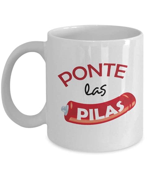 Ponte Las Pilas Which Means Wake Up Mexican Style Morning Coffee Tea Gift Mug For Spanish Speaking Hispanic Men Women 15Oz Walmart Com