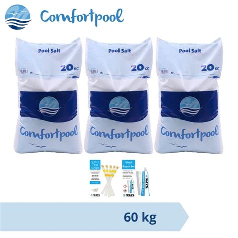 Poolsalt Comfortpool 120 Kg 6 X 20 Ways Reparationsset Och Poolsalt Comfortpool 120 Kg 6 X 20 Ways Reparationsset Och