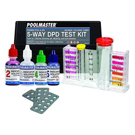 Poolstyle Ps975 Professional Series 5 Way Dpd Test Kit With