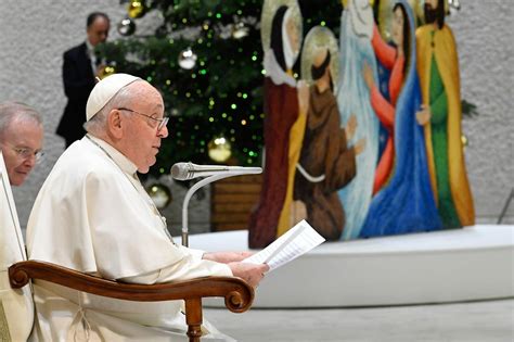 Pope Marks 800Th Anniversary Of Nativity Scene Asks Prayers For Holy Land Usccb
