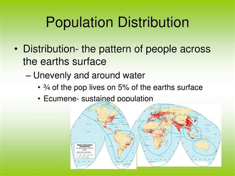 Population Distribution Defined