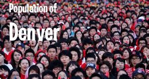 Population Of Denver Colorado As Of May 2024 How Many People Live In
