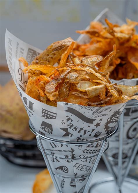 Potato Peel Chips Grilling 24X7