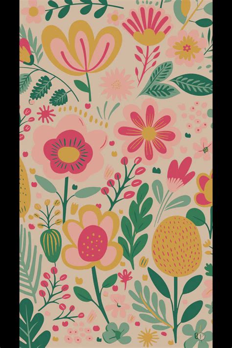 Powder Pop Flower Posie Printed Scarf Tylers Department Store