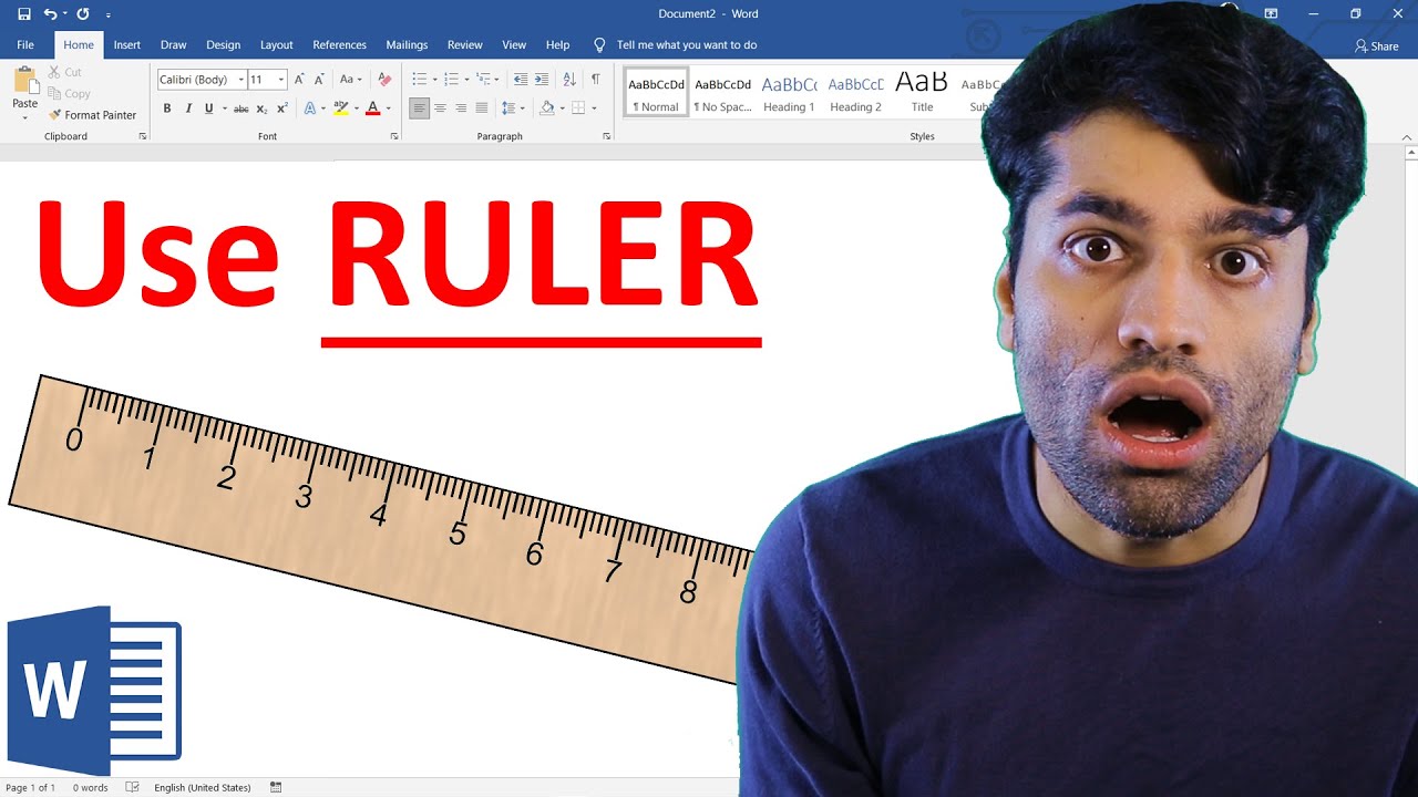Power Of The Ruler In Microsoft Word Youtube