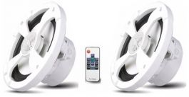 Powerbass Xl 62M 6 1 2 2 Way Marine Speakers With Built In Led Lights