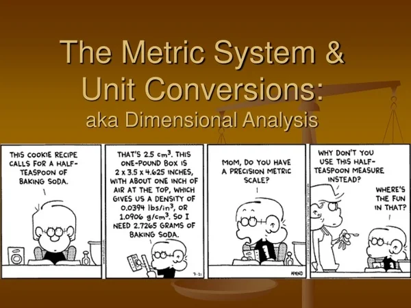 Ppt 10 Metric Conversions And Unit Analysis Powerpoint Presentation