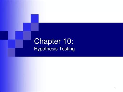 Ppt Chapter 10 Hypothesis Testing Powerpoint Presentation Id 1321979
