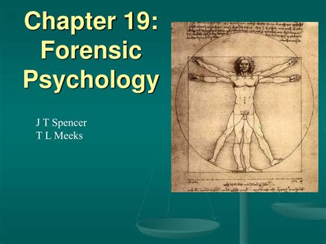 Ppt Chapter 19 Forensic Psychology Powerpoint Presentation Free