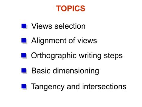 Ppt Chapter 4 Orthographic Writing Topics Views Selection